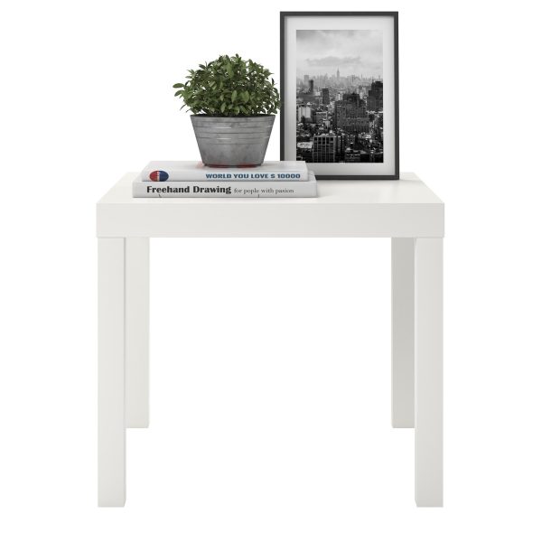 Parsons Hollow Core End Table with Large Top For Discount