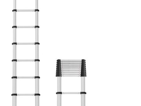 SmartClose Telescoping Aluminum Ladder with 16 Foot Max Reach Discount