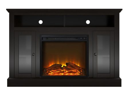 Chicago Electric Fireplace TV Console for TVs up to a 50  Supply