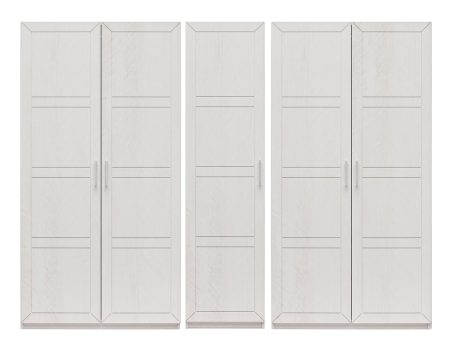 Perry Park Modular Bundle with 3 Wardrobe Units and 5 Membrane Door Kits Sale