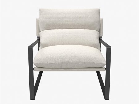 Gatsby Upholstered Sling Accent Chair Online now