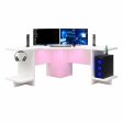 Mod Corner Gaming Desk with LED Light Kit Online Sale