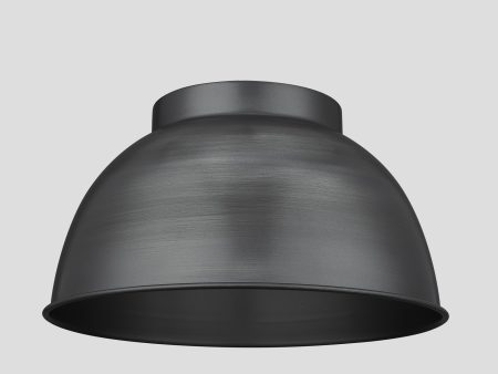 Dome - 17 Inch - Pewter - Shade Only Sale