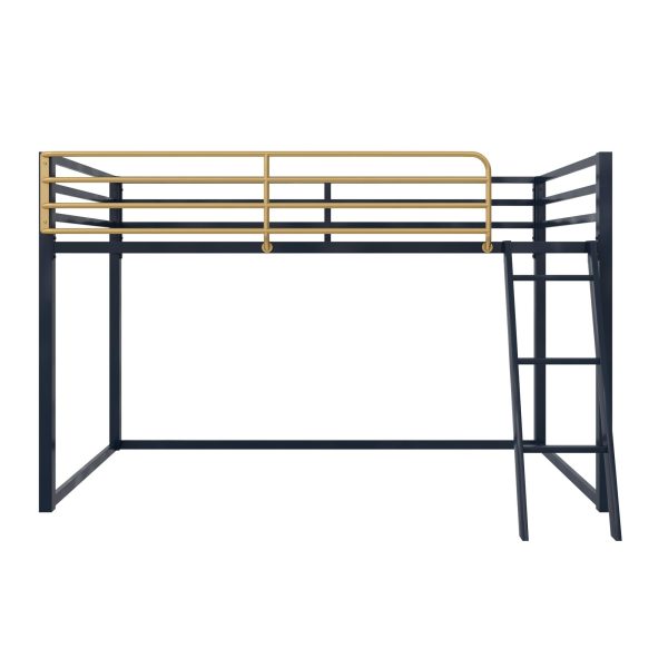 Monarch Hill Haven Metal Junior Loft Bed with Angled Ladder Discount