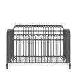 Little Seeds Raven 3-in-1 Metal Crib with Rounded Edges For Sale