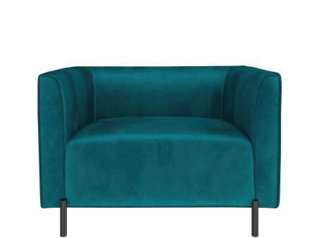 Blair Upholstered Accent Chair and a Half Discount