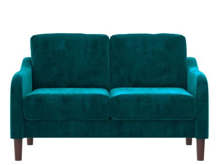 Marbella Velvet Upholstered 2-Seater Loveseat Sofa Supply