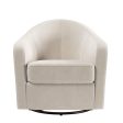 Gentle Swivel Curved Accent Chair Online