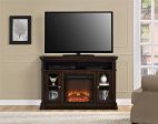 Brooklyn Electric Fireplace TV Console for TVs up to 50 Inch Cheap