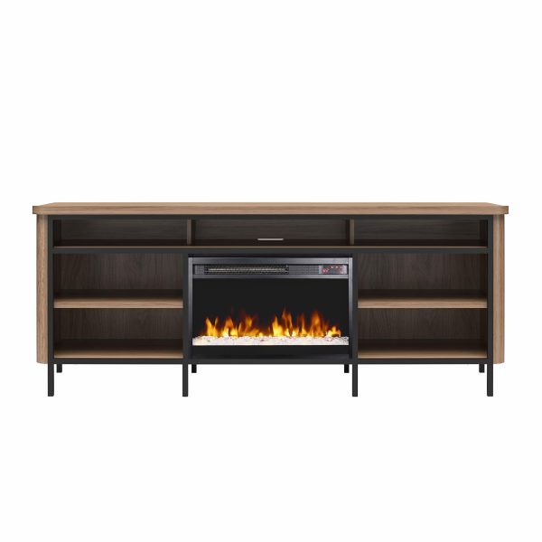 Danton Electric Fireplace TV Console for TVs up to 75 Inches Supply