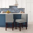 Clark Upholstered Counter Height Bar Stool Online