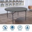 ZOWN Classic 60  Commercial Round Folding Table Online Sale