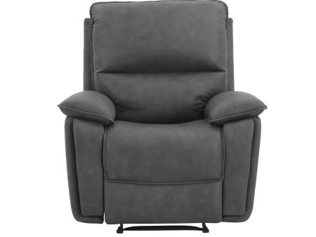 Labatte Faux Leather Recliner with Dual USB Port Online Sale