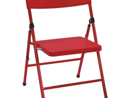 Kid s Plastic Pinch-Free Folding Chair, Set of 4 For Cheap