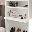 Luxe 5-Shelf Closet Vanity Tower For Cheap