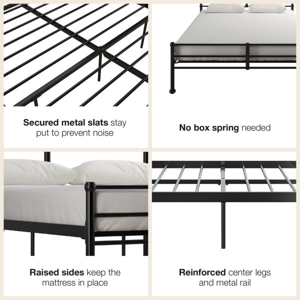 MacKenzie Adaptable Metal Platform Bed Discount