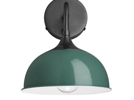 Chelsea Dome Wall Light - 8 Inch - Turquoise Cheap