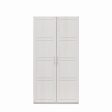 Perry Park Modular Bundle with Extra Wide Wardrobe with 2 Drawers and 2 Membrane Door Kits Supply