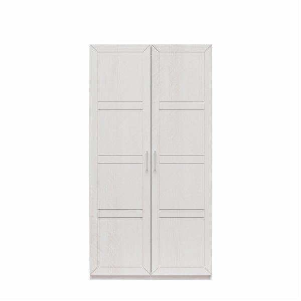 Perry Park Modular Bundle with Extra Wide Wardrobe with 2 Drawers and 2 Membrane Door Kits Supply