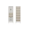 Luxe Wardrobe Closet Organizer 2 Piece Bundle Online now