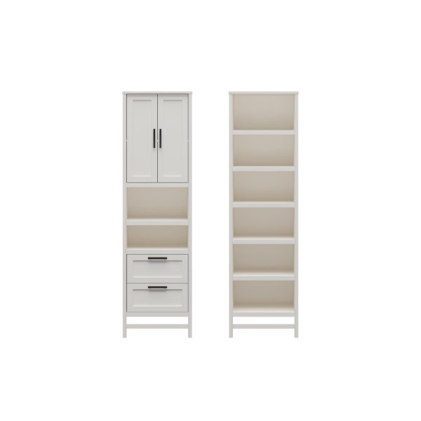 Luxe Wardrobe Closet Organizer 2 Piece Bundle Online now