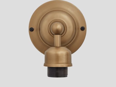 Orlando Wall Holder - Brass Online