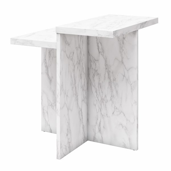 Brielle Accent Table with Faux Marble Online Sale