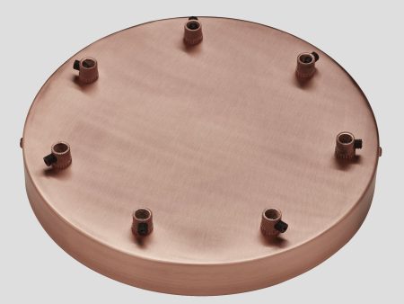 Ceiling Rose – 7 Outlet – Copper Online Sale