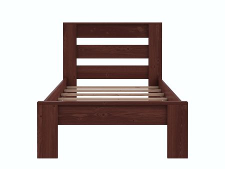 Davian Kids Platform Bed Frame in Solid Wood Cheap