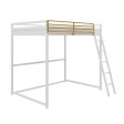 Haven Full Metal Loft Bed with Ladder and Under Bed Storage on Sale