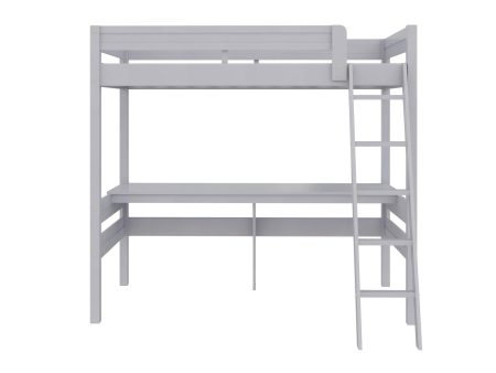 Harlan Twin Size Loft Bed with Desk and Ladder Online