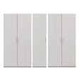 Perry Park Modular Bundle with 3 Wardrobe Units and 5 Membrane Door Kits Fashion