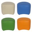 Caterpillar Upholstered Crescent Ottoman, Set of 4 Sale