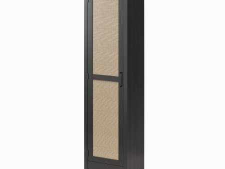 Amberly Tall 1 Door Cabinet with 4 Shelves Fashion