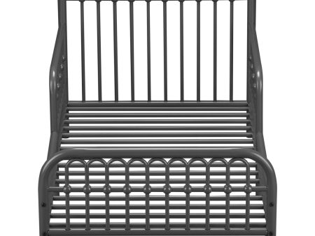 Monarch Hill Ivy Metal Toddler Bed with Classic Wrought-Iron Look Fashion