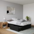 Maven Platform Bed with 2 Storage Drawers Online now