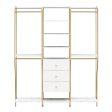 Gwyneth Closet 3 Piece Bundle- 2 Hanging Rod & 1 Drawer Unit Online now