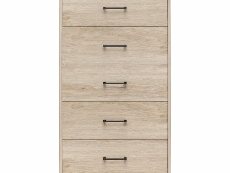 Easy Build Pearce Tall 5 Drawer Dresser with Interlocking SwitchLock™ System Online