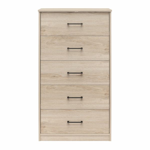 Easy Build Pearce Tall 5 Drawer Dresser with Interlocking SwitchLock™ System Online