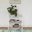 Strafford Accent Table with 4 Open Shelves For Cheap