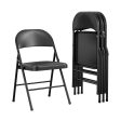 Premium Vinyl Padded Metal Folding Chair, Set of 4 Online Hot Sale