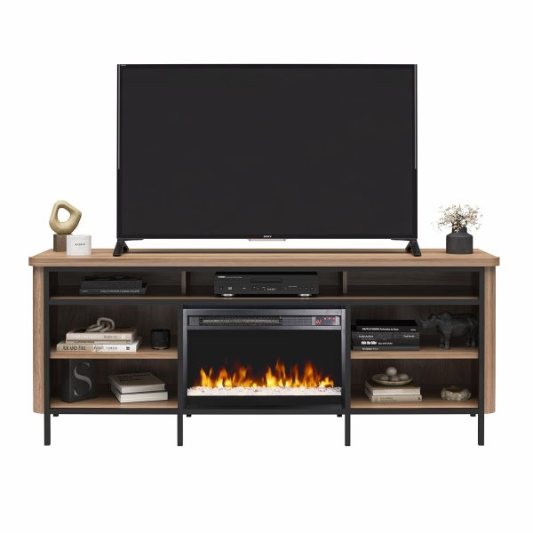 Danton Electric Fireplace TV Console for TVs up to 75 Inches Supply