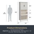 Luxe 5-Shelf Closet Vanity Tower For Cheap