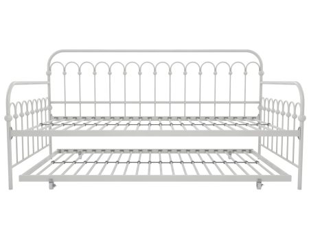 Bright Pop Metal Daybed with Trundle on Sale