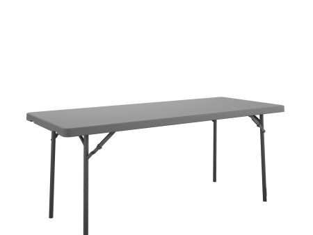 5 foot Commercial Blow Mold Folding Table For Discount