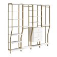 Gwyneth Closet 4 Piece Bundle-2 Hanging Rod, 1 Shelf & 1 Drawer Unit Sale