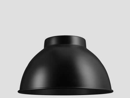 Dome - 13 Inch - Black - Shade Only Sale