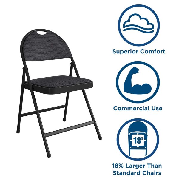 Commercial XL Smartfold™ Fabric Padded Chair Supply