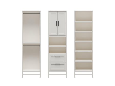 Luxe Wardrobe Closet Organizer 3 Piece Bundle Online now