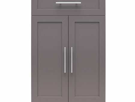 Camberly Framed 2 Door 1 Drawer Storage Cabinet Hot on Sale